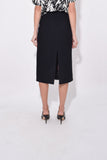 No. 21 Clothing Straight Skirt in Black/White