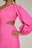 No Pise La Grama Dresses Sweet Figue Dress in Fucshia