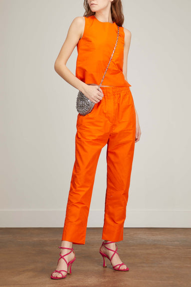 Odeeh Tops Sleeveless Top in Orange Odeeh Sleeveless Top in Orange