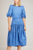 Odeeh Dresses Dress in Cerulean Odeeh Dress in Cerulean