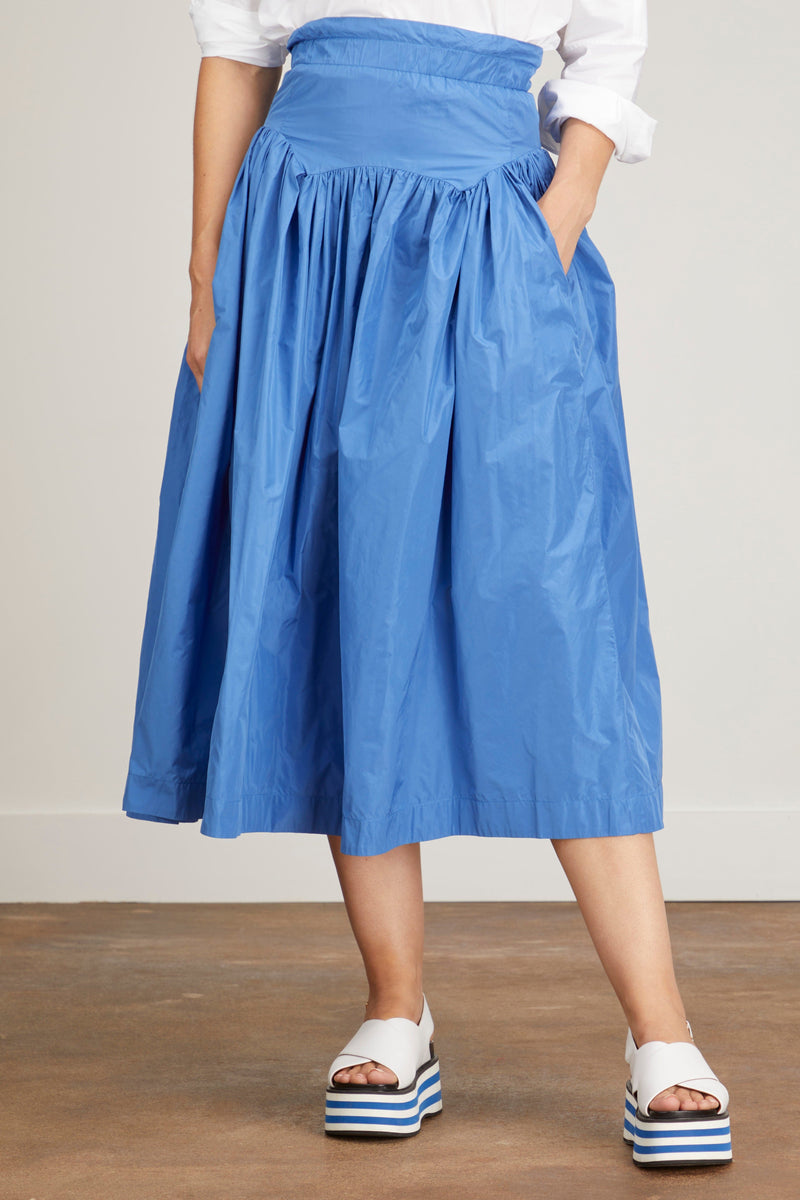 Odeeh Skirt in Cerulean – Hampden Clothing