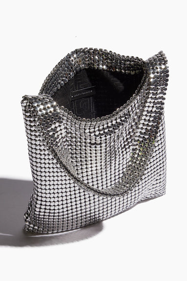 Paco Rabanne Shoulder Bags Pixel Hobo Bag in Silver Paco Rabanne Pixel Hobo Bag in Silver