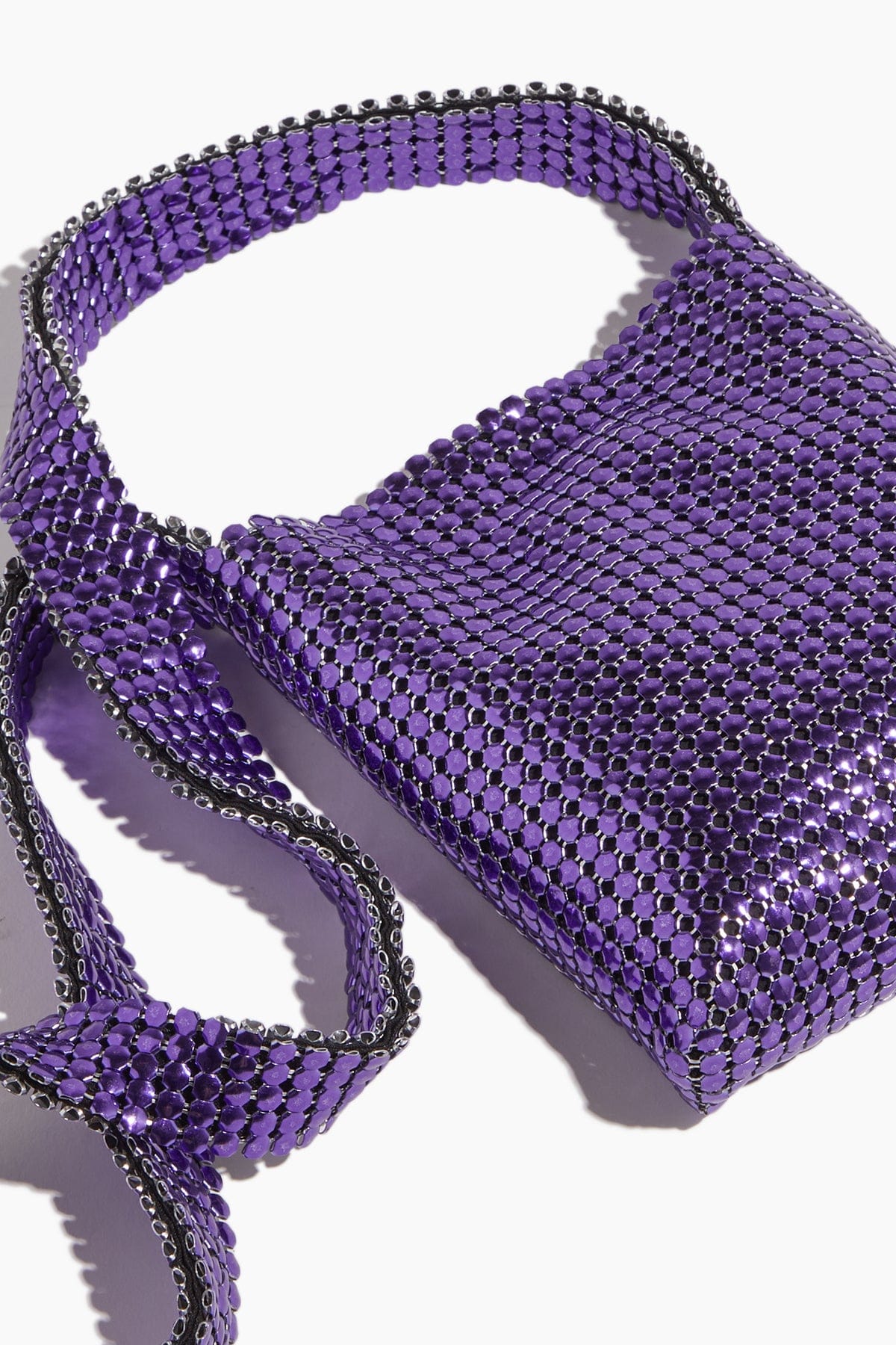 Paco Rabanne Cross Body Bags Pixel Mini Bag in Purple Paco Rabanne Pixel Mini Bag in Purple