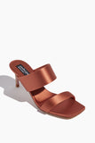 Pedro Garcia Sandals Italica Sandal in Sienna Satin Pedro Garcia Italica Sandal in Sienna Satin