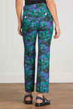 Plan C Pants Pant in Green Clover Purple Shade