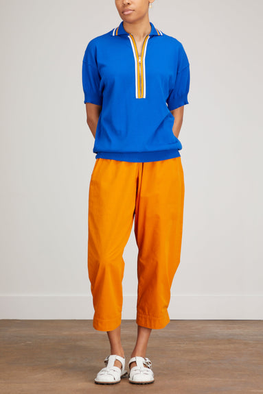 Plan C Tops Polo Shirt in Bluette