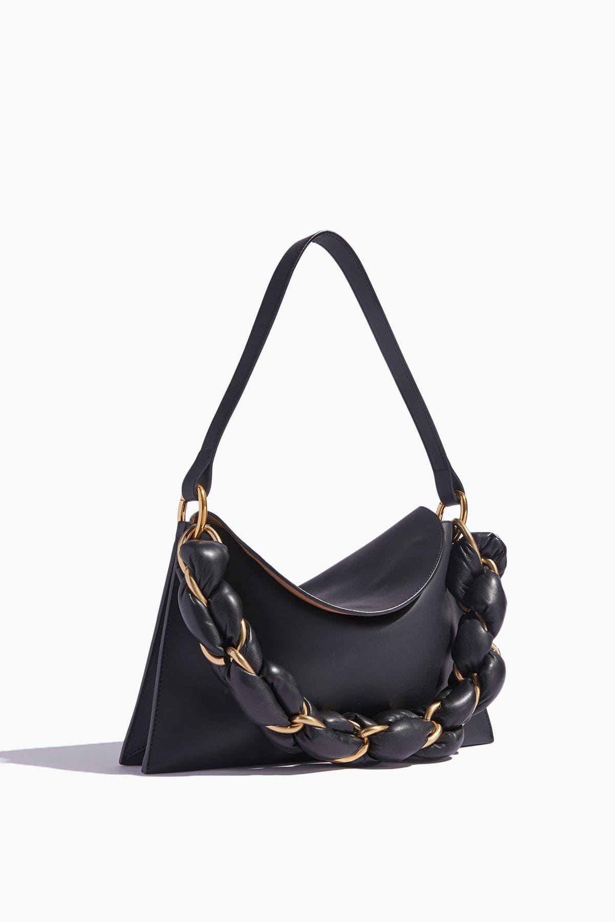 Proenza Schouler Handbags Shoulder Bags Braided Chain Shoulder Bag in Black Proenza Schouler Handbags Braided Chain Shoulder Bag in Black