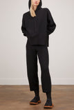 Proenza Schouler White Label Sweaters Cashmere Blend Hoodie in Black/Forest