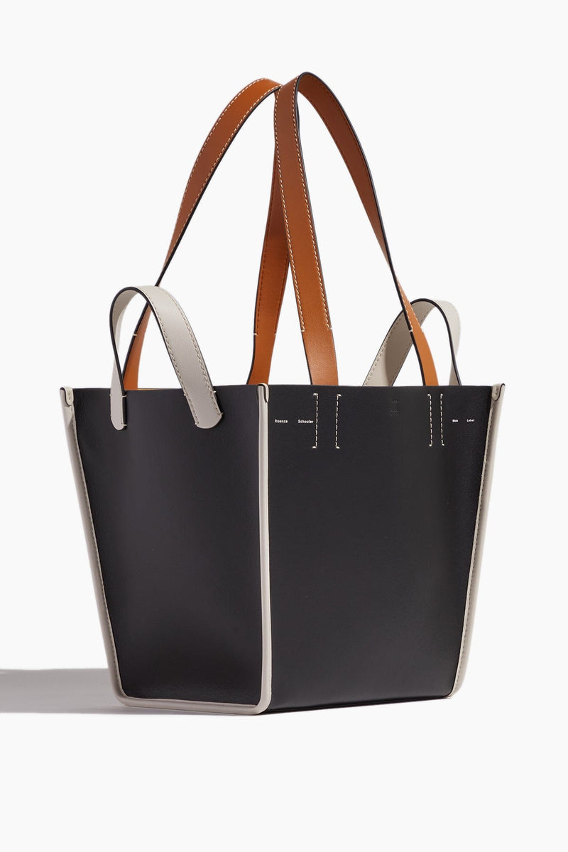 Proenza Schouler White Label XL Mercer Suede Tote in Graphite