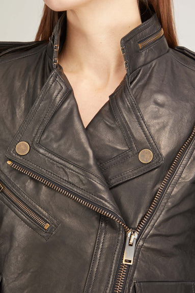 Proenza Schouler Jackets Leather Jacket in Black