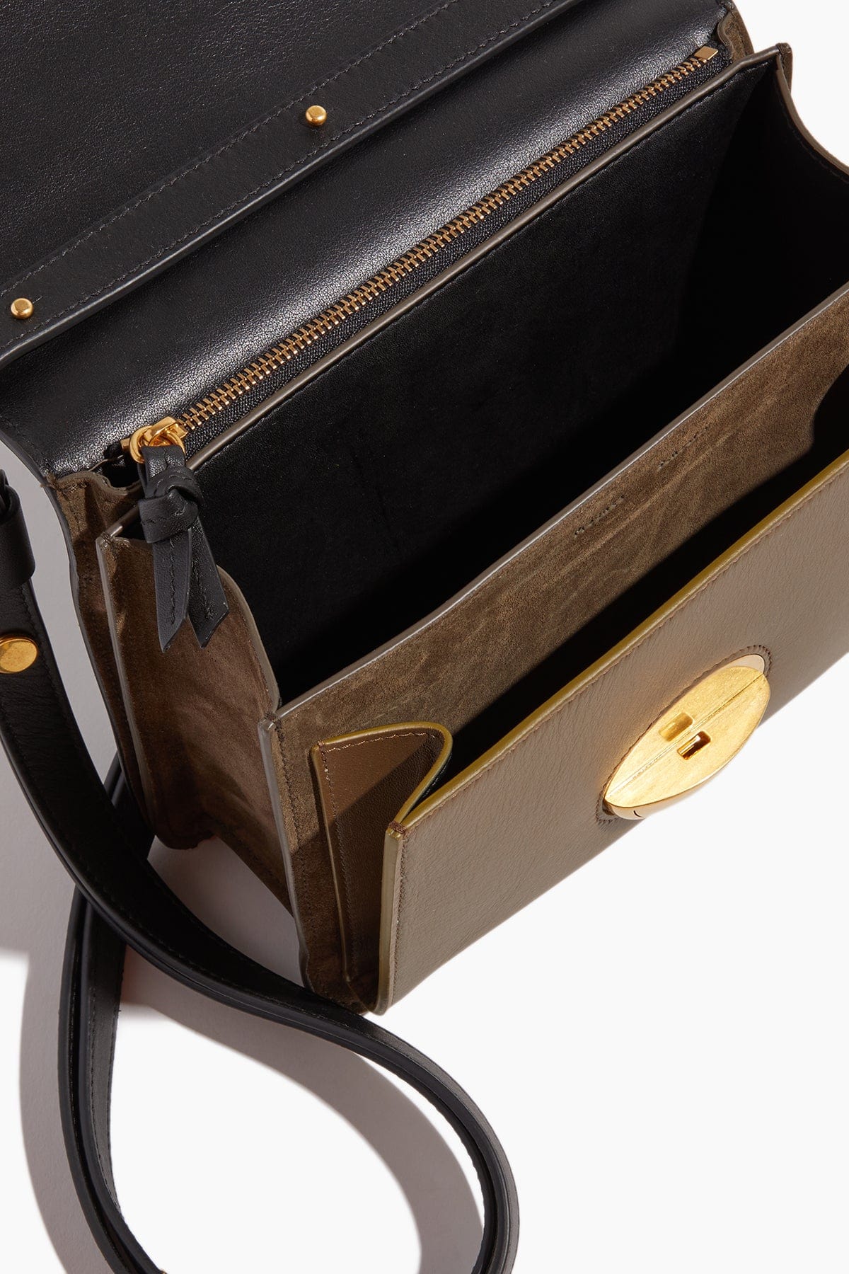 Proenza Schouler Cross Body Bags Multi Dia Day Bag in Black/Truffle