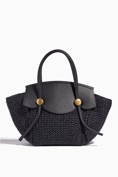 Proenza Schouler Handbags Tote Bags Rafia Pipe Bag in Black
