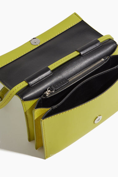 Proenza Schouler White Label Shoulder Bags Small Accordion Flap Bag in Matcha Proenza Schouler White Label Small Accordion Flap Bag in Matcha