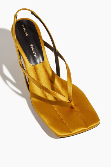 Proenza Schouler Shoes Strappy Heels Square Thong Sandals in Khaki Proenza Schouler Square Thong Sandals in Khaki