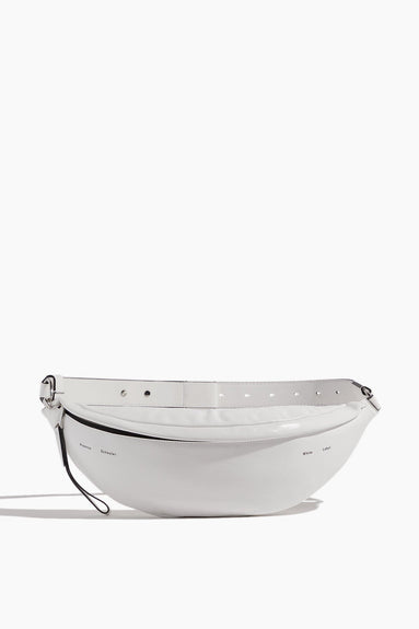 Proenza Schouler White Label Cross Body Bags Stanton Leather Sling Bag in White Proenza Schouler White Label Stanton Leather Sling Bag in White
