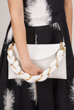 Proenza Schouler Handbags Shoulder Bags Braided Chain Shoulder Bag in Optic White