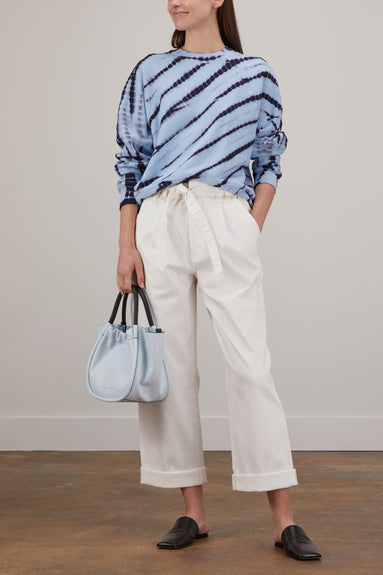 Proenza Schouler Sweatshirts Hampden x Proenza Schouler Sweatshirt in Periwinkle Tie Dye