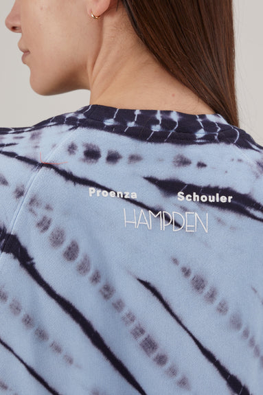 Proenza Schouler Sweatshirts Hampden x Proenza Schouler Sweatshirt in Periwinkle Tie Dye