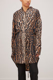 Proenza Schouler Tops Leopard Crepe de Chine Shirt in Brown Multi