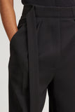 Proenza Schouler Pants Matte Viscose Crepe Pants in Black Proenza Schouler Matte Viscose Crepe Pants in Black