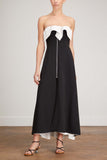 Proenza Schouler Dresses Matte Viscose Crepe Strapless Dress in Black