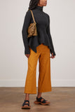 Proenza Schouler Sweaters Midweight Wool Turtleneck Sweater in Charcoal