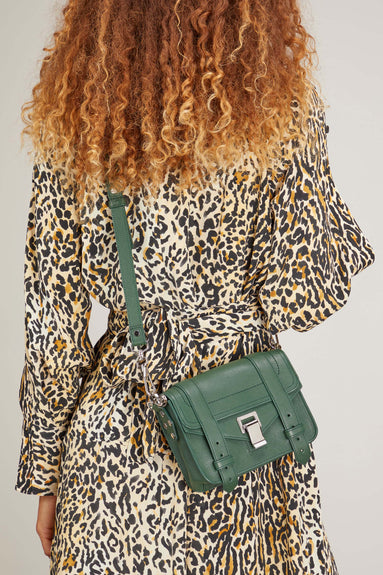 Proenza Schouler Handbags Cross Body Bags PS1 Mini Crossbody Bag in Forest Green Proenza Schouler Handbags PS1 Mini Crossbody Bag in Forest Green