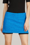 Proenza Schouler Skirts Stretch Boucle Mini Skirt in Turquoise Proenza Schouler Stretch Boucle Mini Skirt in Turquoise
