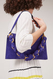 Proenza Schouler Handbags Shoulder Bags Suede Braid Bag in Dark Indigo Suede
