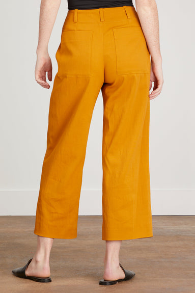 Proenza Schouler Pants Technical Stretch Linen Pants in Caramel Proenza Schouler Technical Stretch Linen Pants in Caramel
