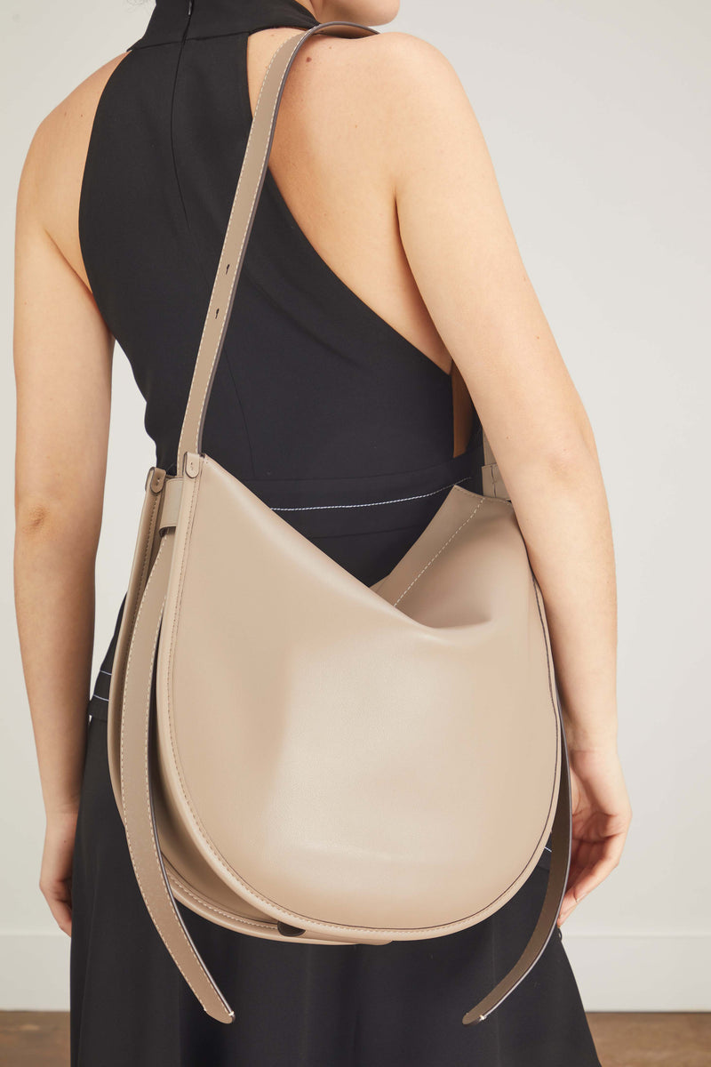 Baxter Leather Bag in Clay  Baxter leather, Leather bag, Hobo style