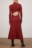 Proenza Schouler White Label Dresses Knit Dress in Burgundy