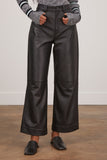Proenza Schouler White Label Pants Leather Culottes in Black