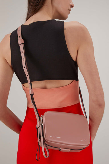Proenza Schouler White Label Cross Body Bags Watts Leather Camera Bag in Dusty Pink Proenza Schouler White Label Watts Leather Camera Bag in Dusty Pink