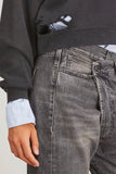 R13 Sweatshirts Cropped R13 Crewneck in Black R13 Cropped R13 Crewneck in Black