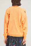 R13 Sweaters Oversized Crewneck Sweater in Orange R13 Oversized Crewneck Sweater in Orange