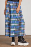 R13 Skirts Kilt Skirt in Blue/Green Plaid