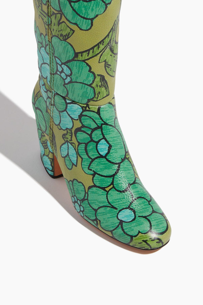 Rachel Boeri Boot Green Floral – Hampden Clothing