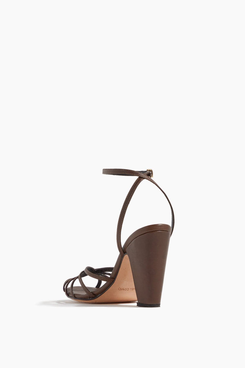 Madewell Irving Women's Size 7 Brown Strappy Leather Heeled Sandals |  Leather heels sandals, Sandals heels, Heels