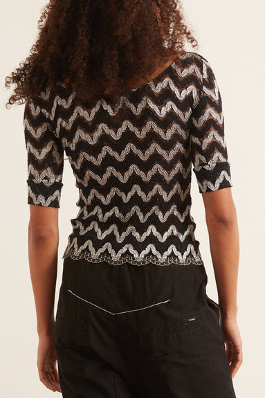 Rachel Comey Tops Bateau Top in Black Rachel Comey Bateau Top in Black