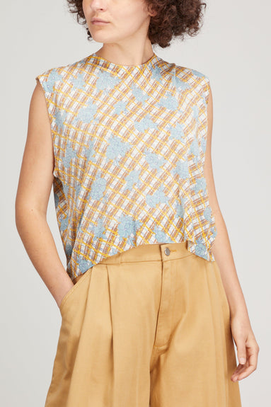 Rachel Comey Tops Clark Top in White Multi