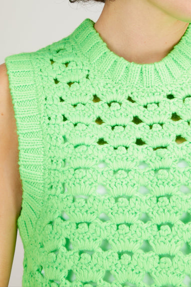 Rachel Comey Tops Field Vest in Lime Rachel Comey Field Vest in Lime