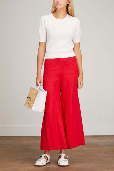Rachel Comey Tops Norte Top in White Rachel Comey Norte Top in White
