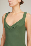 Raquel Allegra Dresses Linda Midi Dress in Forest Raquel Allegra Linda Midi Dress in Forest