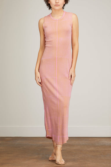 Raquel Allegra Dresses Column Dress in Pink