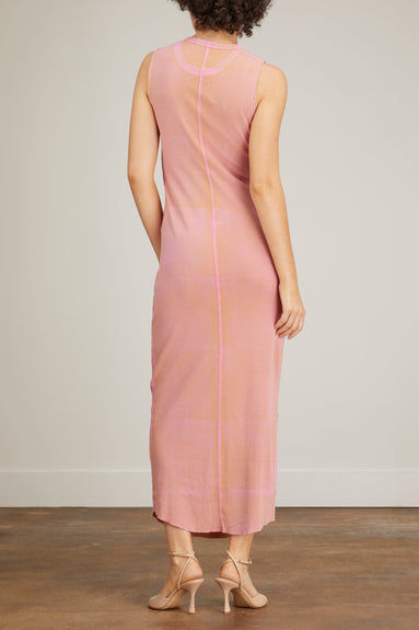 Raquel Allegra Dresses Column Dress in Pink