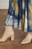 Raquel Allegra Skirts Frida Skirt in Camo Tie Dye