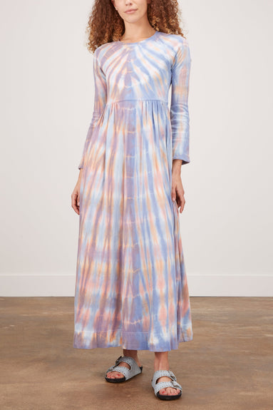 Raquel Allegra Dresses Tie Dye Stevie Dress in Sunset