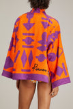 Rianna & Nina Jackets Palmira Beach Jacket in Mikado Orange