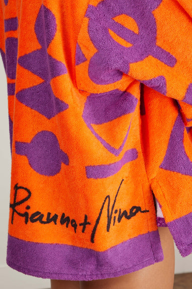Rianna & Nina Jackets Palmira Beach Jacket in Mikado Orange